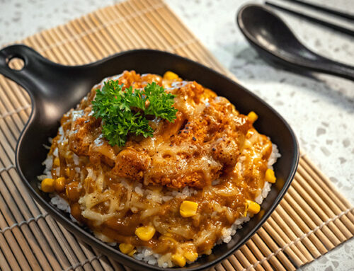 Curry Cheese Baked Fried Rice